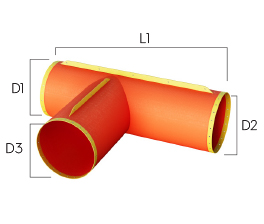 Plascorp Mine Ventilation T Piece